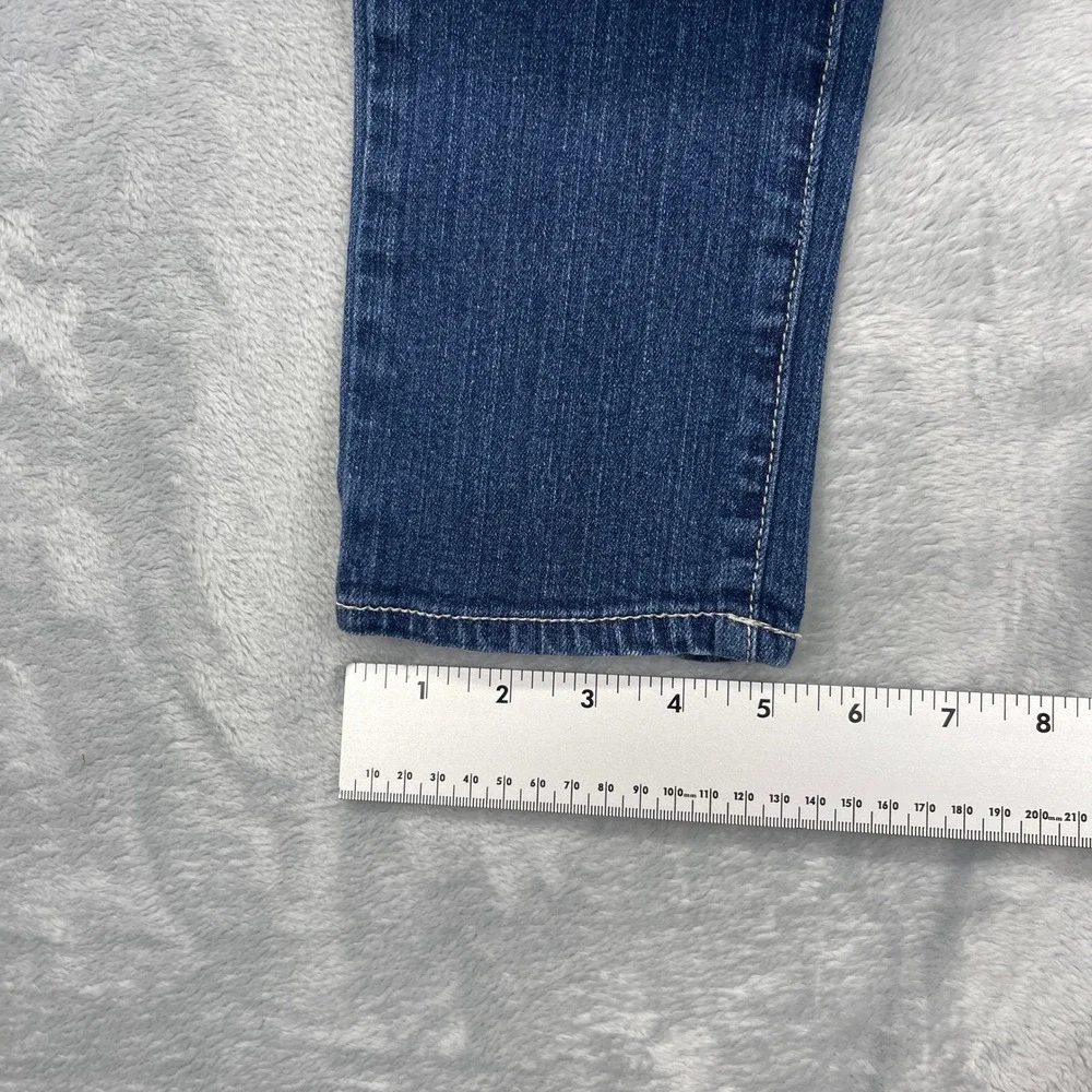 Aeropostale Ashley Ultra Skinny Jeans Womens 1/2‎ Blue Denim Stretch Low Rise